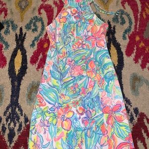 Lilly Pulitzer scuba material dress size 4